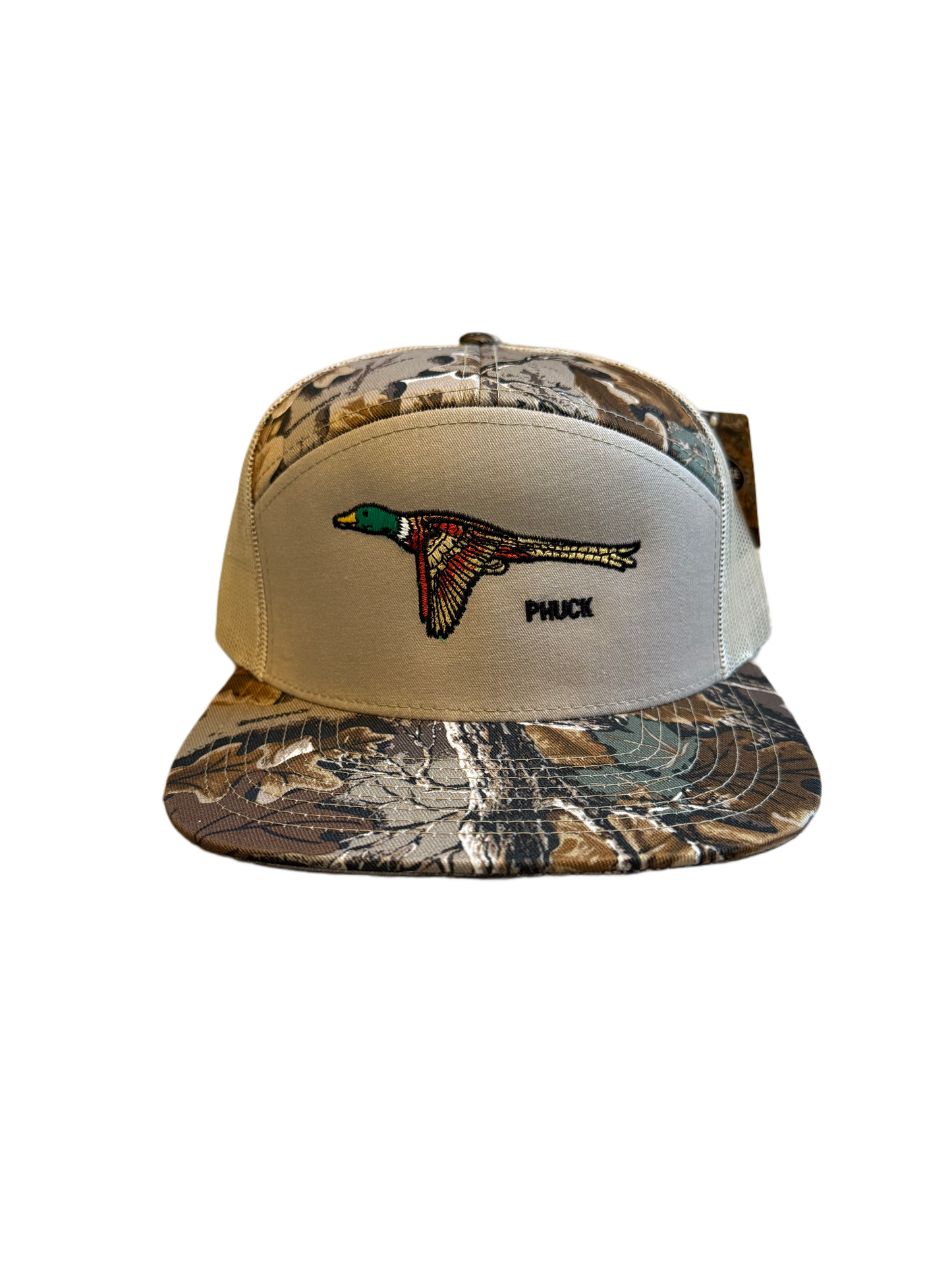 7 panel retro Realtree camo hat