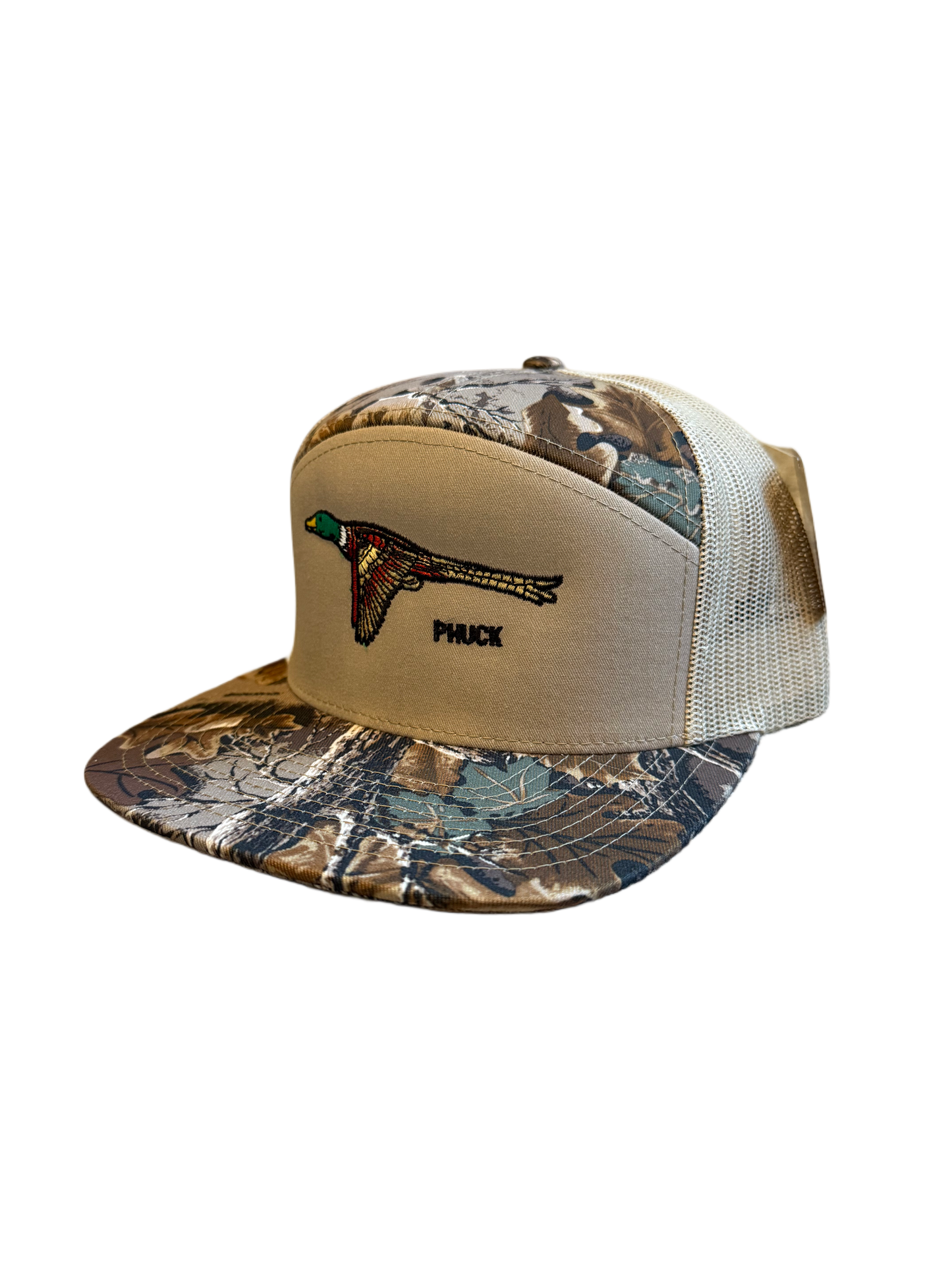 7 panel retro Realtree camo hat