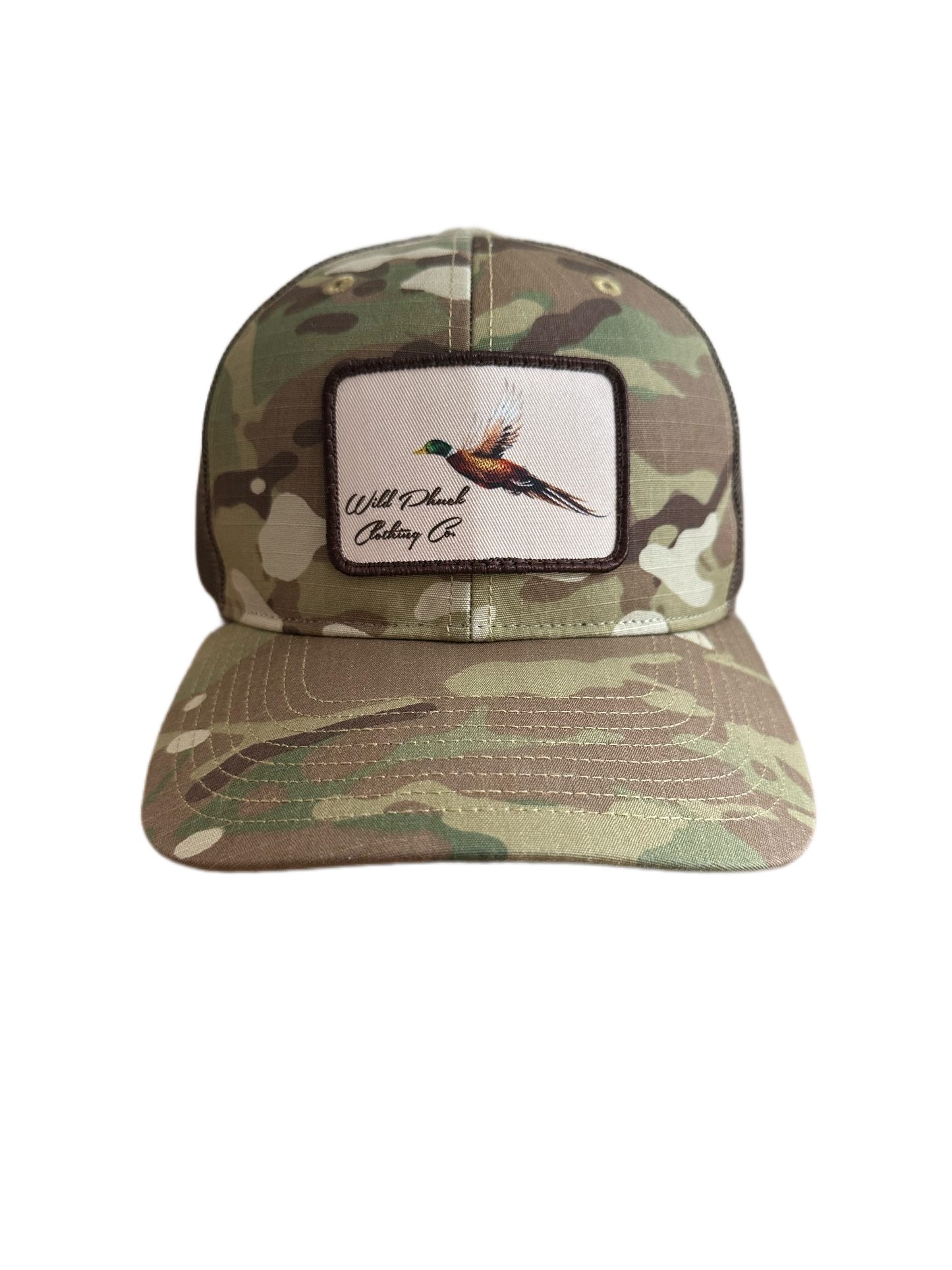 Rip Stop Camo Patch Hat