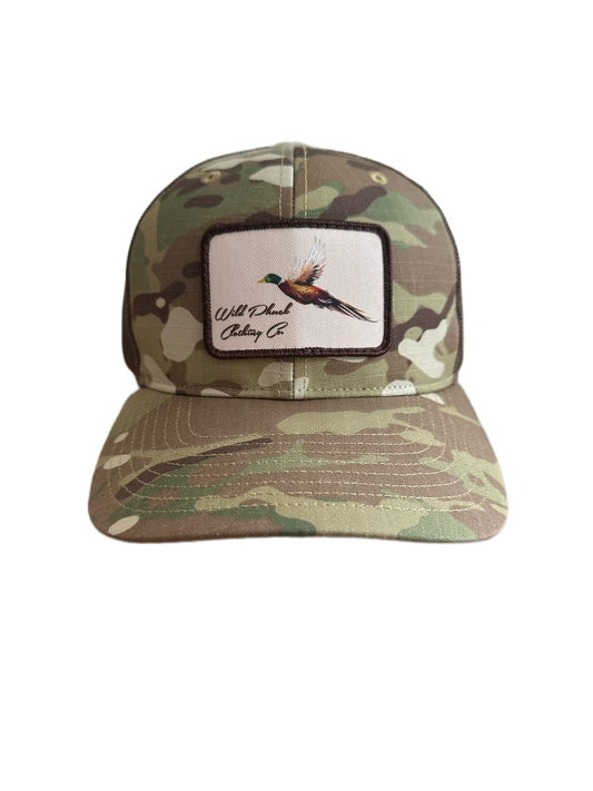 Rip Stop Camo Patch Hat