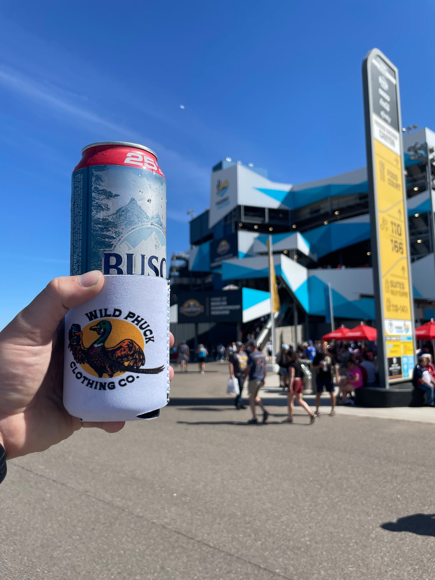 Wild Phuck Koozie White
