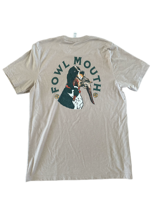 Fowl Mouth Springer Tee