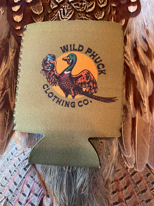 Wild Phuck Koozie Green