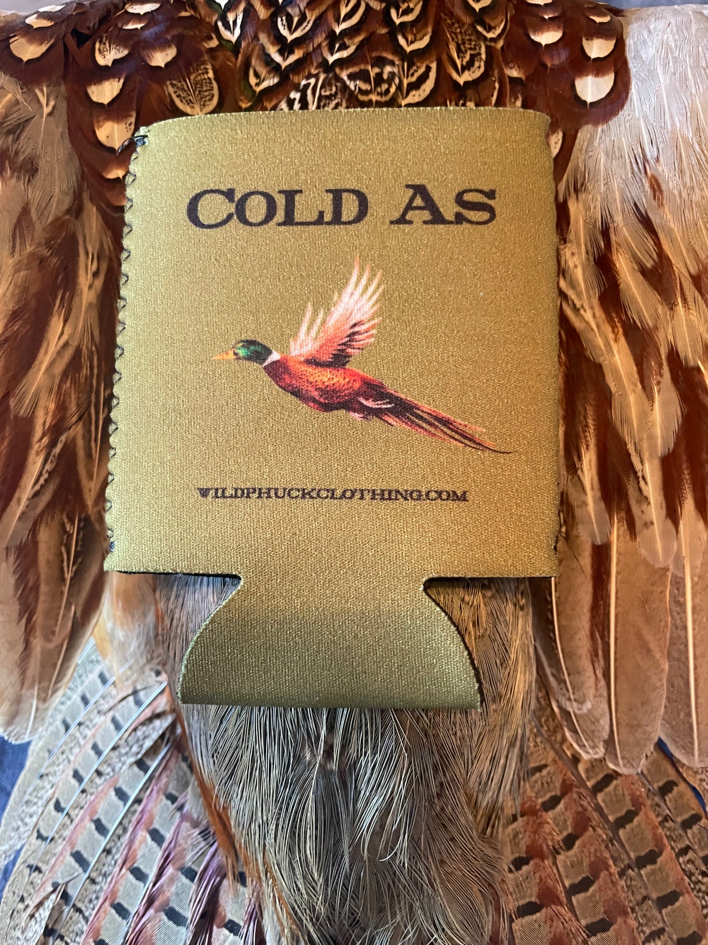 Wild Phuck Koozie Green