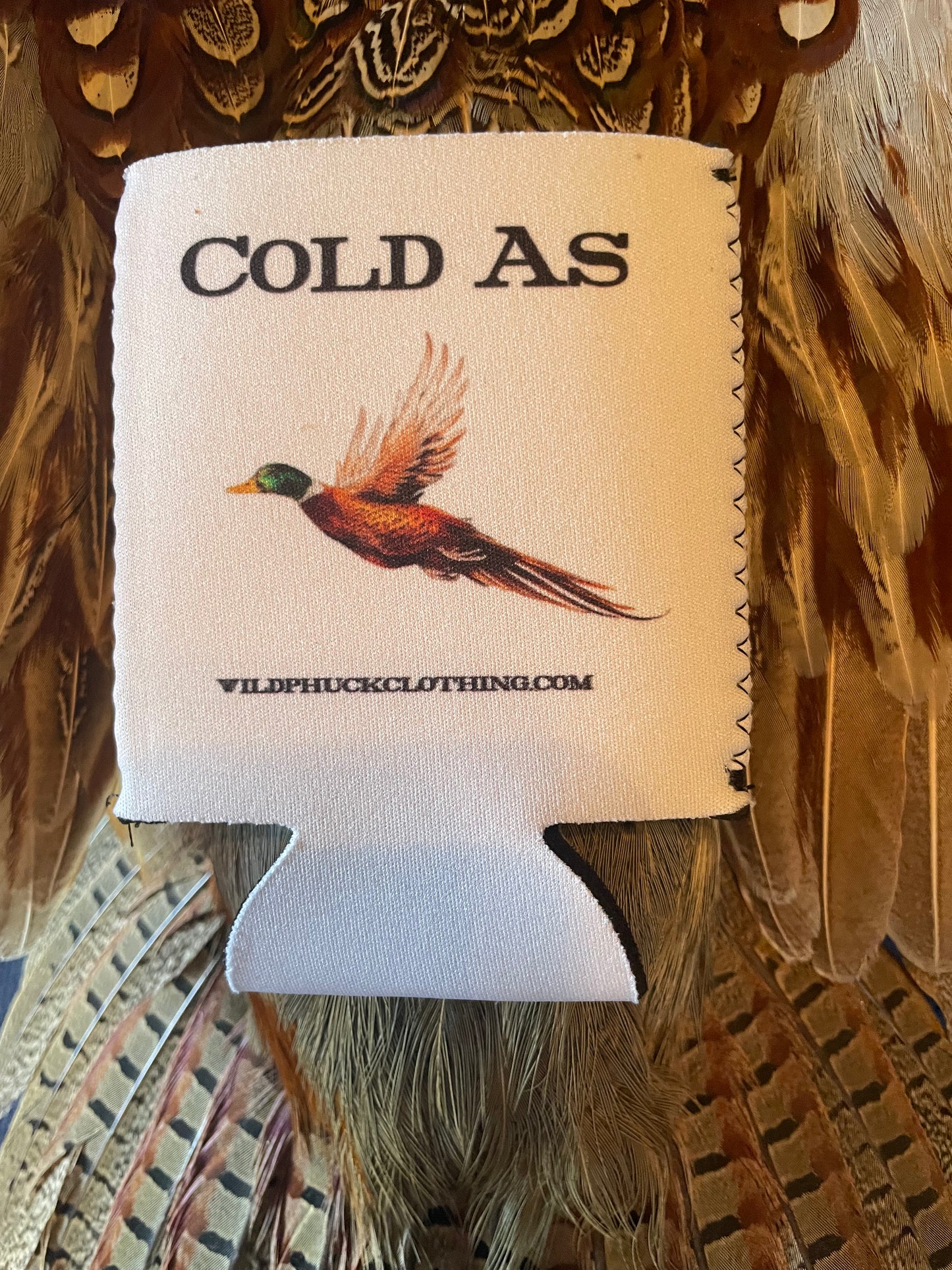 Wild Phuck Koozie White