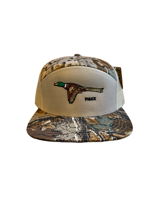 7 panel retro Realtree camo hat