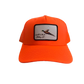 Blaze Orange 5 panel Phuckin’ Huntin Hat