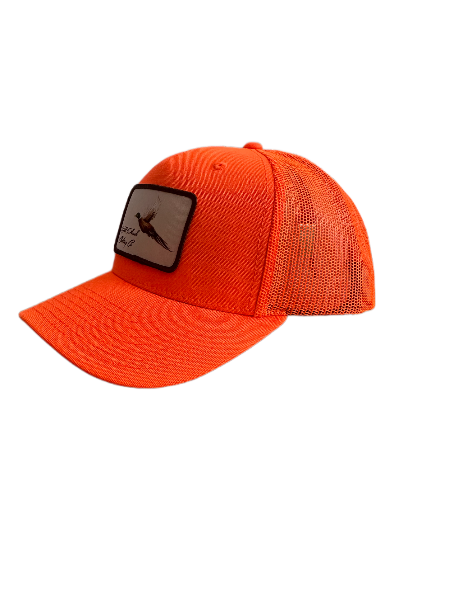 Blaze Orange 5 panel Phuckin’ Huntin Hat