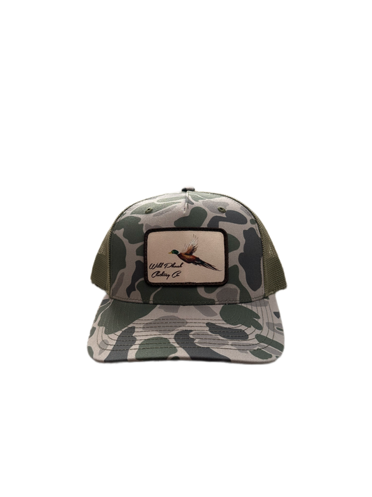 Marsh Duck Camo Patch Hat